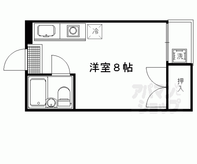 【コスモルイⅢ】間取