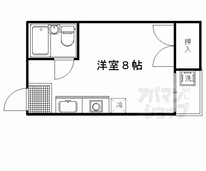 【コスモルイⅢ】間取