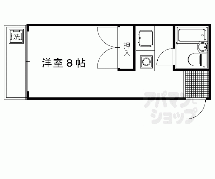 【コスモルイⅢ】間取