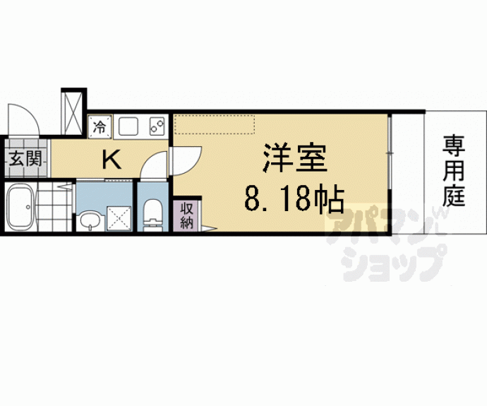 【仮称）フラッティ谷口園町】間取