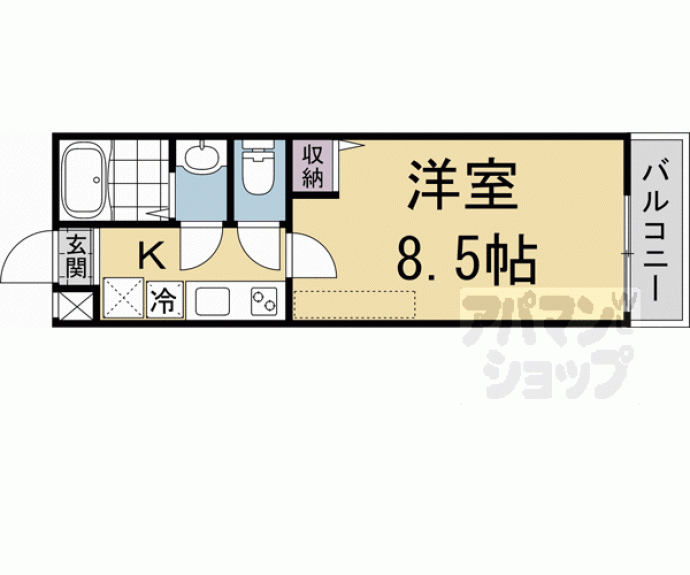 【仮称）フラッティ谷口園町】間取