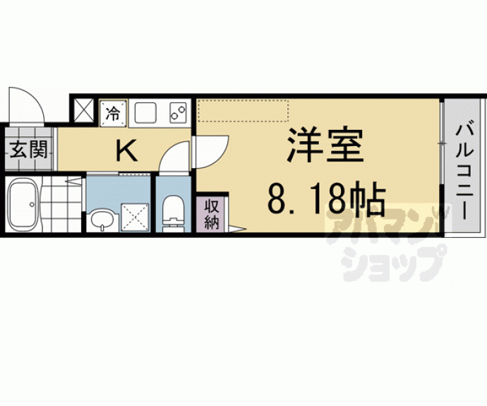 【仮称）フラッティ谷口園町】間取