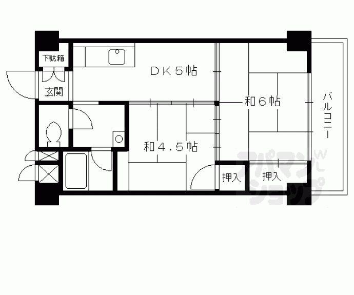 【メゾン青風】間取