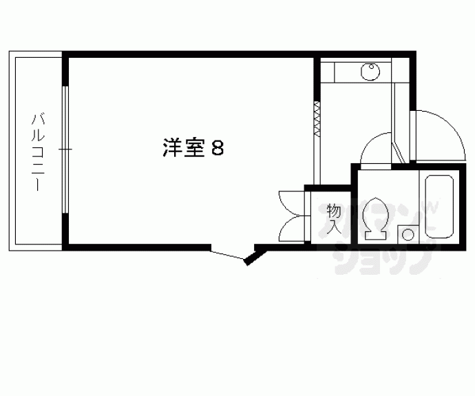 【メゾン・ド・リーブル】間取