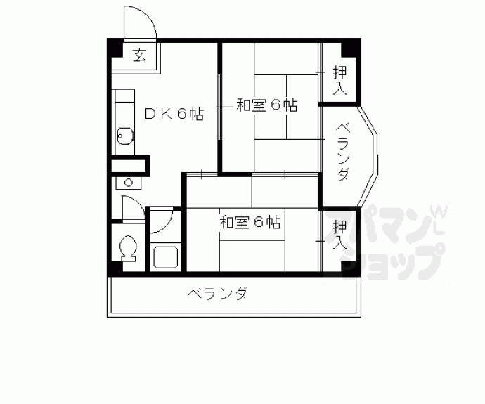 【エクセル伏見】間取