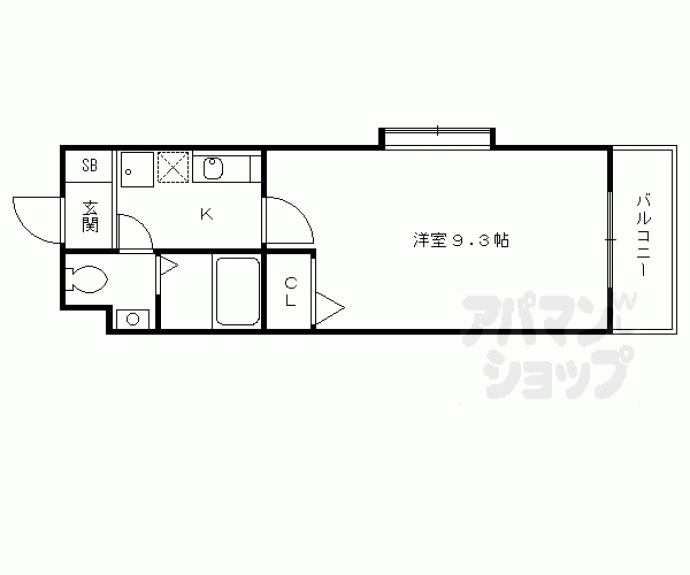 【メゾン・ポジティブ】間取