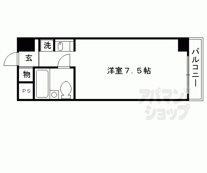 【ＴＡＴＳＵＭＩＹＡビル】間取