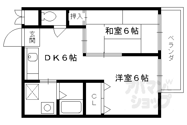 【ヴィラトレゾールⅢ】間取