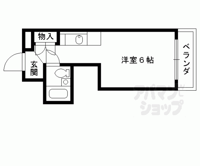 【アークスヴィラ宇治】間取