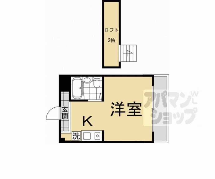 【ウインライフ淀】間取