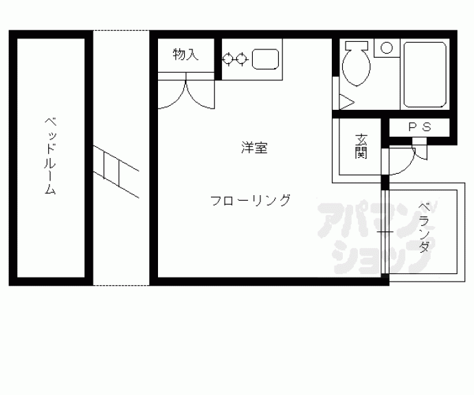 【ヤサカハイツ】間取