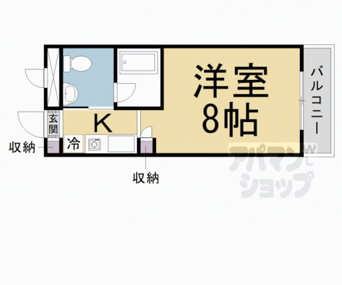 【シティハウス丹波橋】間取