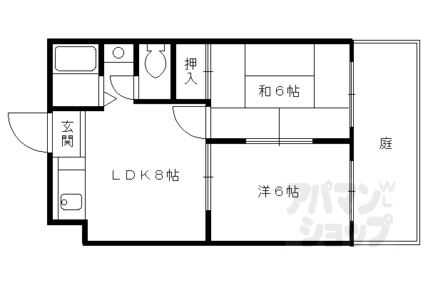 【VIP一言寺】間取
