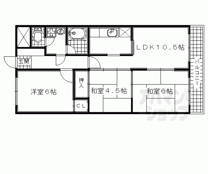 【ラポート柳田】間取