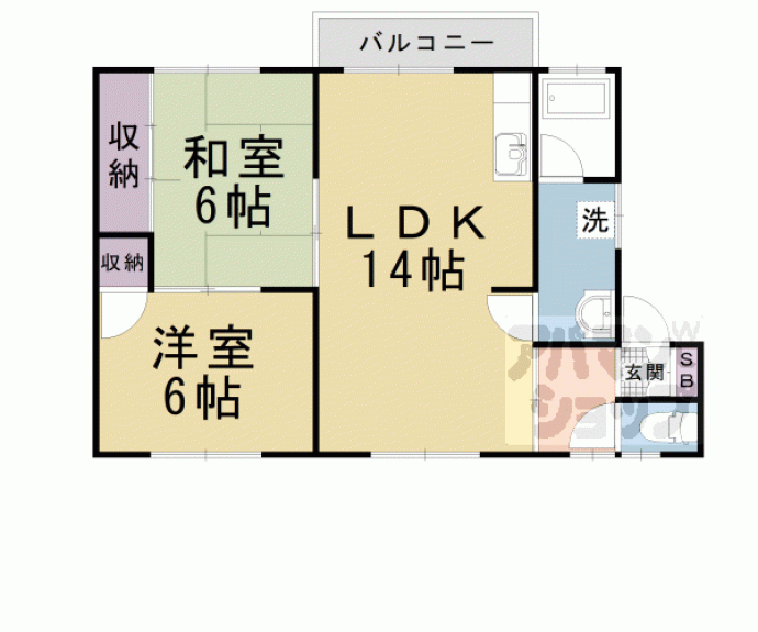 【ウェルビレッヂ瀬田】間取