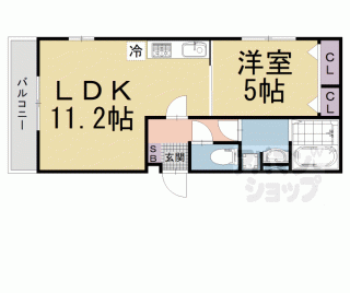 【Ｄ－ＲＯＯＭ深草小久保町　Ｂ】