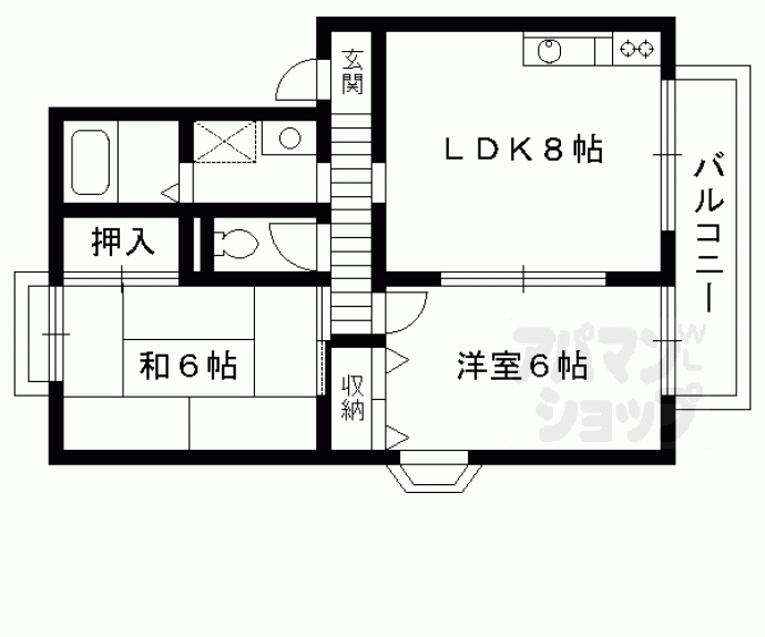 【ヒルハウス】間取