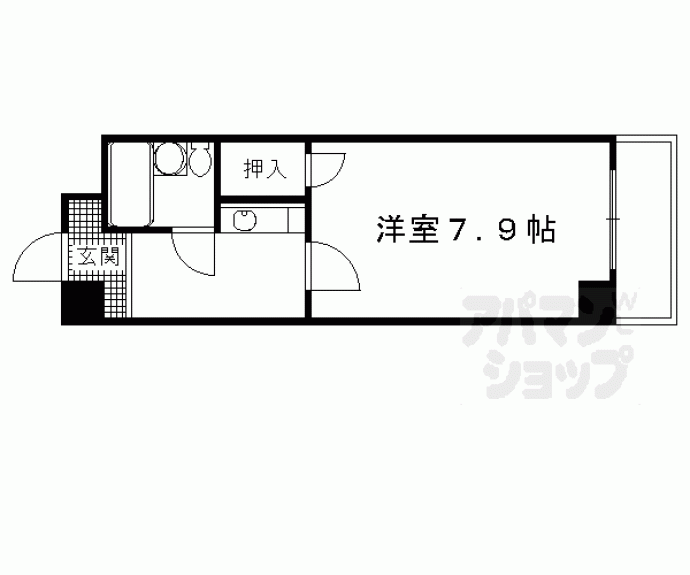 【レナジア城南宮】間取