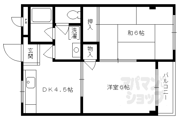 【レジデンス京橋】間取