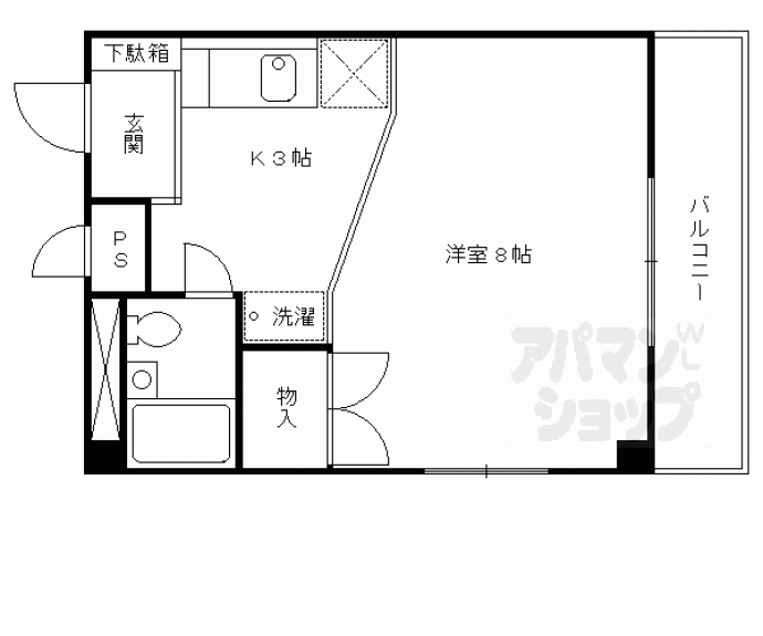 【ジュネス大江】間取