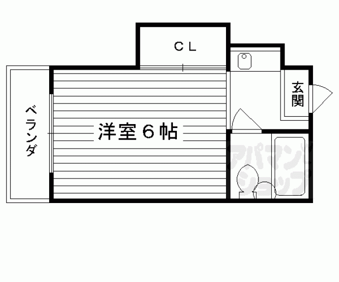 【アルページュ桃山】間取