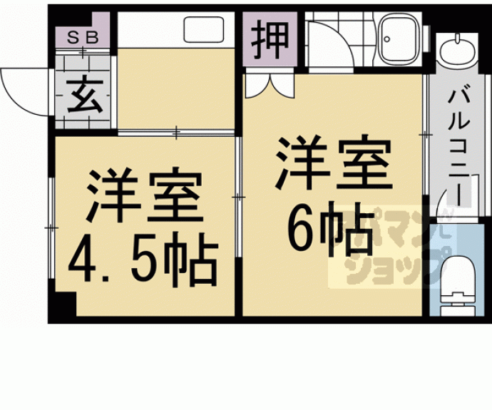 【増田第三ハイツ】間取