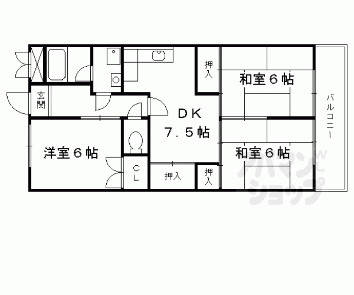 【ピア・グレース２１】間取