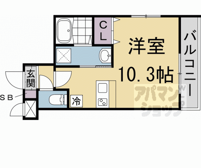【カミューレメリーランス】間取