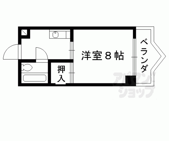 【サンリッチ西浦】間取