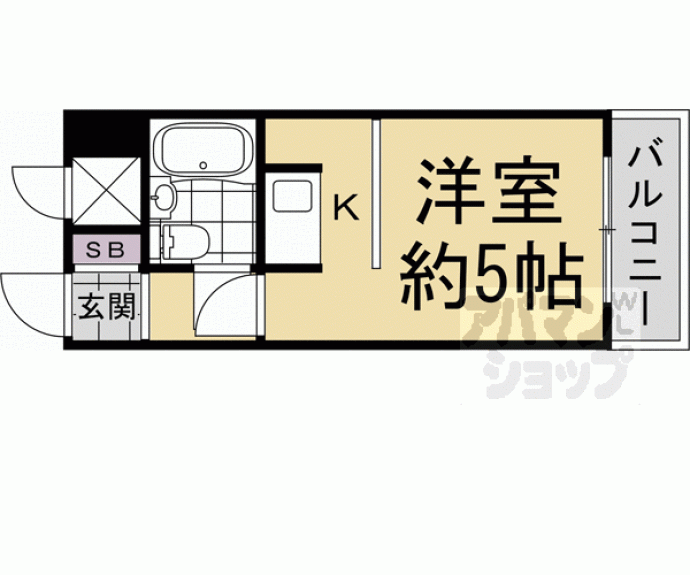 【スぺリオン伏見】間取