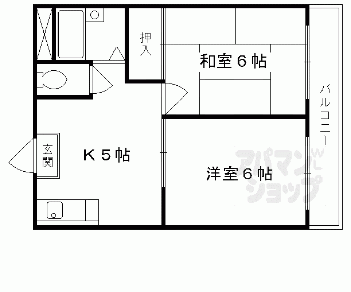 【アメニティ醍醐】間取