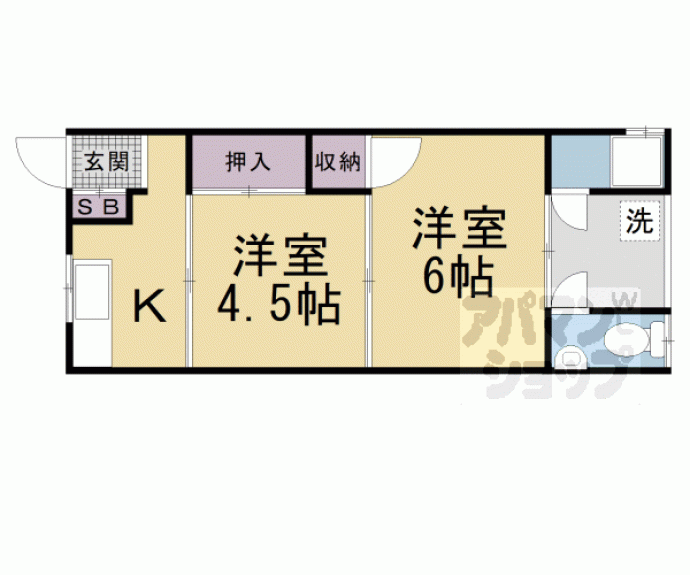 【南郷マンション 西】間取