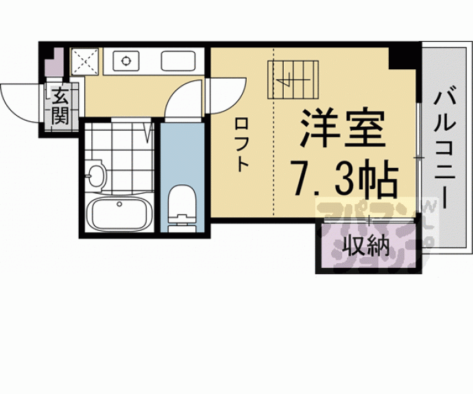 【フォーブル深草】間取