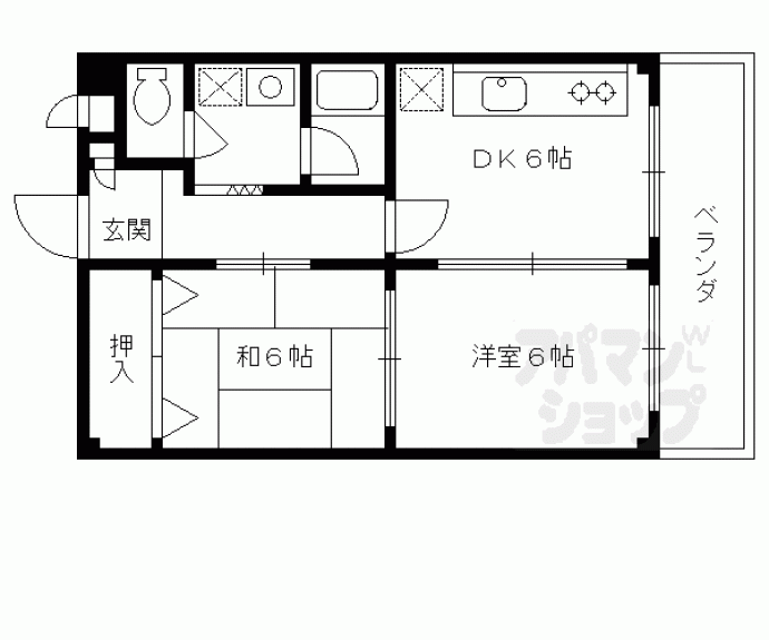 【ドエルツクマ】間取