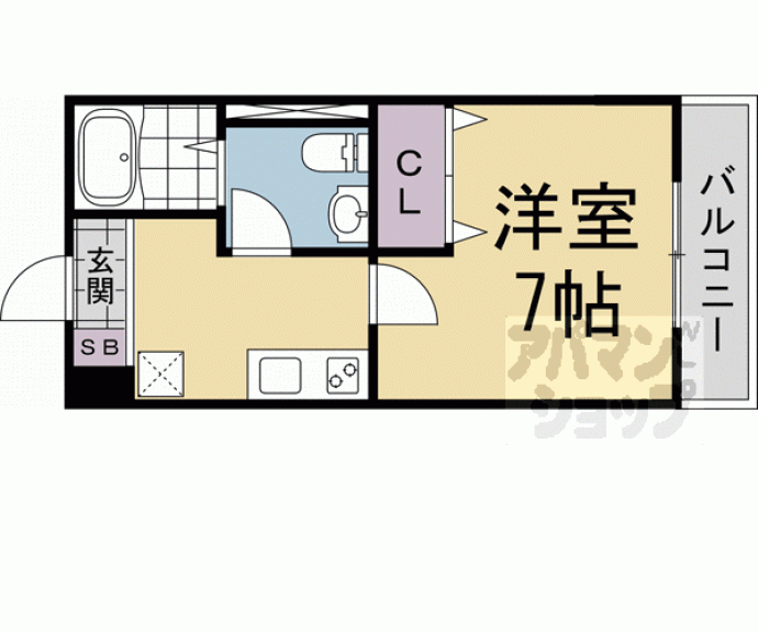 【グリーンヒル桃山】間取