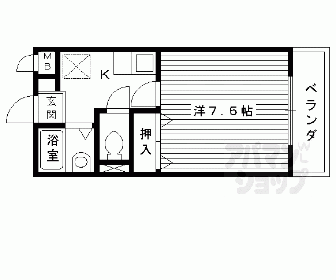 【グリーンヒル桃山】間取