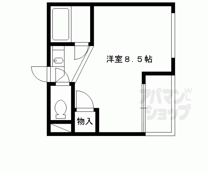 【メゾン・ド・ルミネ】間取