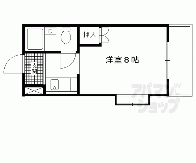 【レジデンス・タイコー】間取
