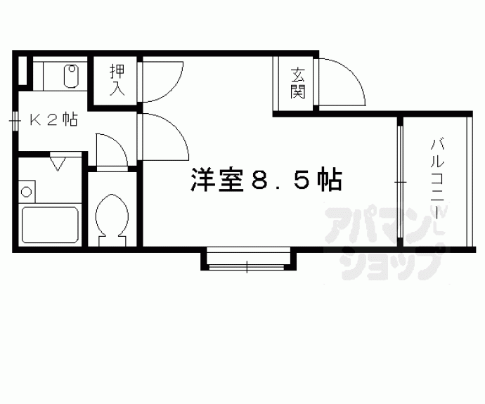 【メゾン・ド・ラディ】間取