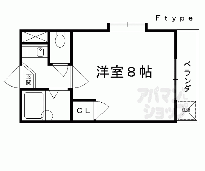 【メゾン・ド・ラディ】間取