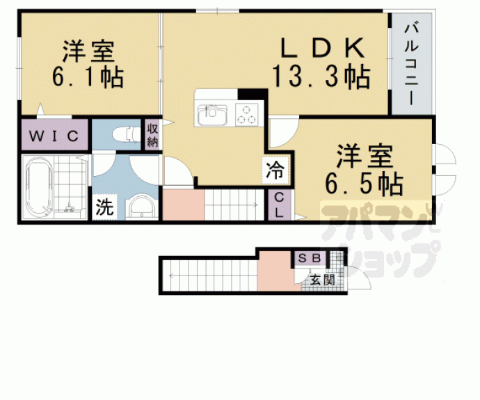 【ラズリ】間取