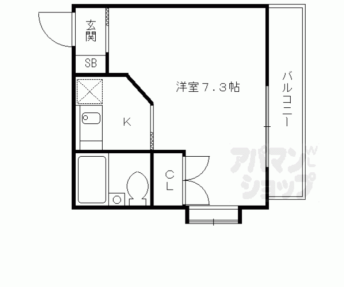 【メゾンレザンジュ】間取