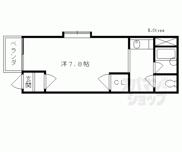 【メゾン・イースター】間取