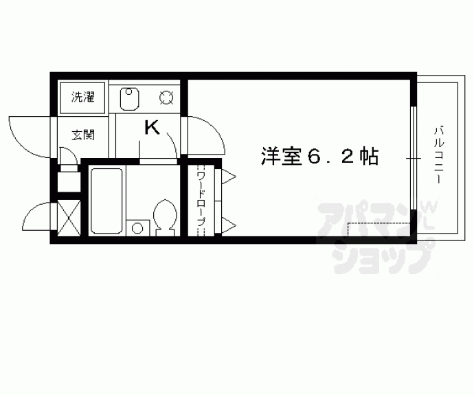 【ＤＥＴＯＭ－１東福寺】間取