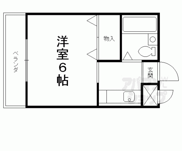 【アーバンハイツ桃山】間取