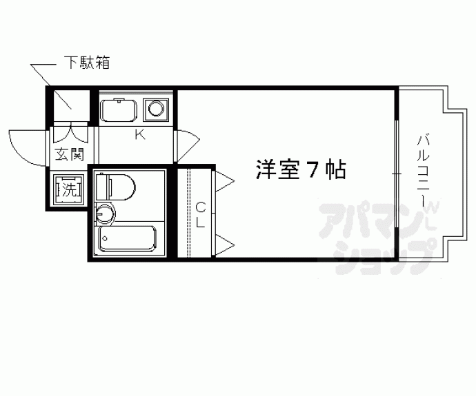 【ＤＥＴＯＭ－１桃山御陵】間取