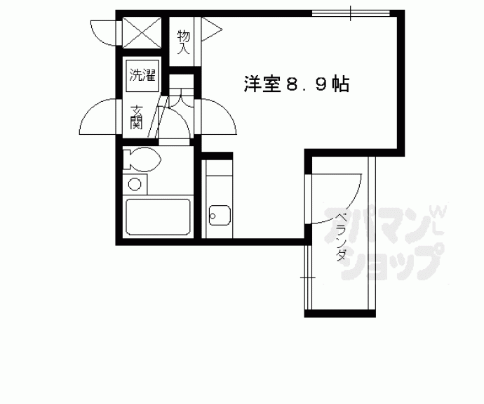 【ＤＥＴＯＭ－１桃山御陵】間取