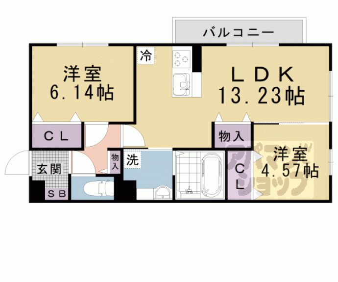【ソラーレ善】間取