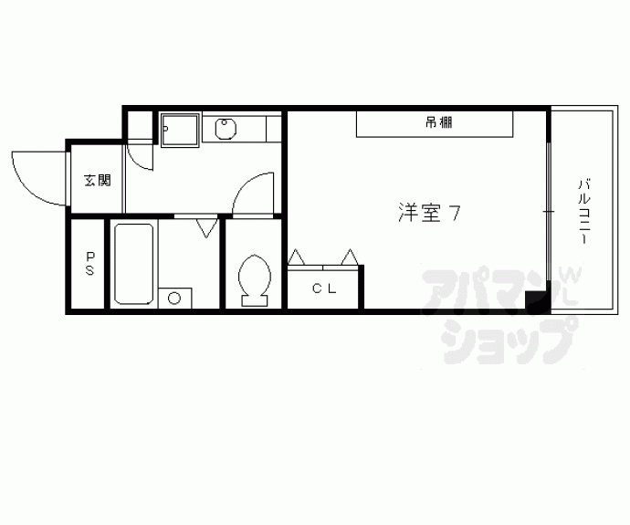 【Ｒａｃｒｏｓｓ桃山】間取