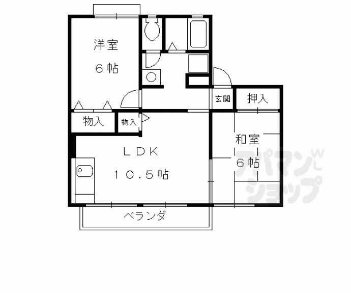 【トゥインクル八科】間取